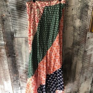 Free People patchwork maxi skirt 6